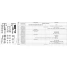 YATO súprava na montáž hlavného brzdového valca 3/8" 35 dielov