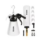 YATO Pneumatický menič brzdovej kvapaliny, odvzdušňovacia sada 12 dielov