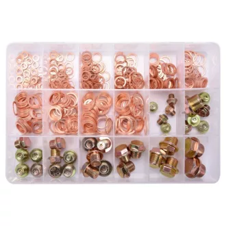   YATO Sada medených skrutiek a podložiek na olejovú vaňu 534 ks