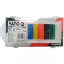 Sada zmršťovacích trubíc YATO Color 128 kusov