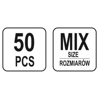 YATO Elektrická rýchlospojka sada 50 kusov