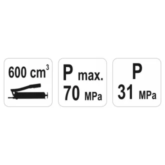 YATO mazivo pákové 600 ml 31-70 mPa