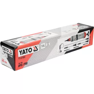   YATO Manuálna palivová pumpa 1,5 l so 6 rýchlospojkami (PSA a OPEL)