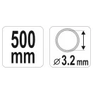 YATO Páková hadica pre mazací lis 500 mm