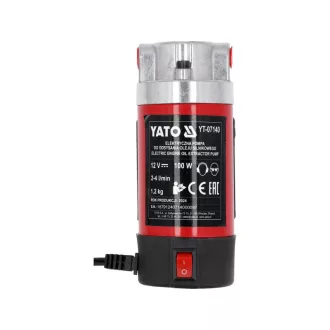 YATO Olejové čerpadlo 12 V 100 W