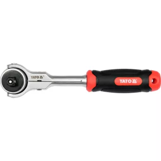   YATO Rátajúca hriadeľka 3/8" 195 mm, 72T otáčateľná hlava CrV
