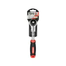 YATO Rátajúca hriadeľka 3/8" 195 mm, 72T otáčateľná hlava CrV