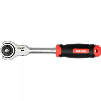   YATO Hmatníková rukoväť 1/2" 255 mm 72T s otáčajúcou hlavou CrV