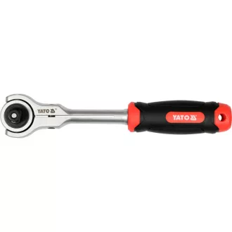   YATO Hmatníková rukoväť 1/2" 255 mm 72T s otáčajúcou hlavou CrV