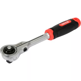   YATO Hmatníková rukoväť 1/2" 255 mm 72T s otáčajúcou hlavou CrV