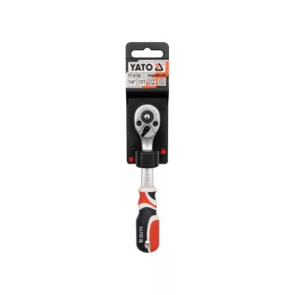 YATO Ráčna hnací hriadeľ 1/4" 155 mm 72T CrV