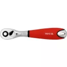 YATO Ratchet Drive Shank 1/4" 155 mm 72T zahnutá stopka CrV