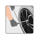 YATO krížový kľúč 1/2" 17 x 19 x 21 x 23 mm demontovaný CrV