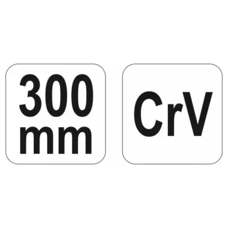 YATO Žehlička na kolieska 300 mm
