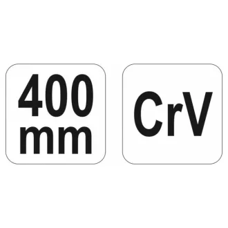 YATO Žehlička na kolieska 400 mm