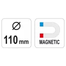 Magnetická miska YATO 110 mm