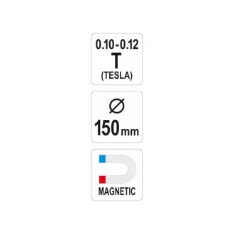 YATO Magnetická skrutkovacia zberná nádoba 150 mm