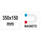YATO Magnetický podnos 350x150 mm