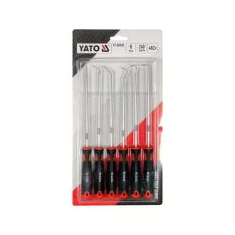 YATO Sada háku na extrakciu tesnenia 6 dielov 240 mm