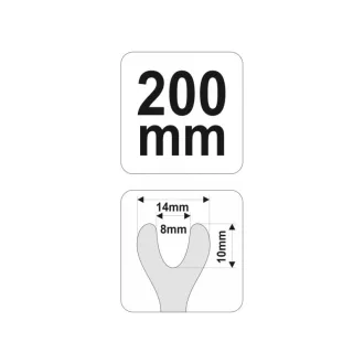 YATO Vyťahovač čalúnenia 200 mm