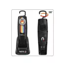 YATO Batériová LED lampa na kontrolu farieb 400 lm 5 W