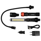 YATO Batériová LED lampa 3 v 1 380 lm