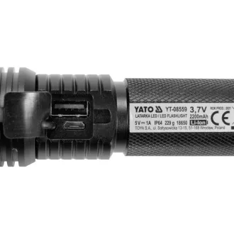YATO Bezdrôtová LED baterka 900 lm