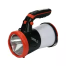 YATO Akumulátorová LED kempingová lampa 11 režimov 530 lm