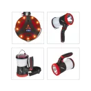 YATO Akumulátorová LED kempingová lampa 11 režimov 530 lm