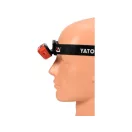 YATO Akumulátorová LED čelová lampa 480 lm s detekciou pohybu