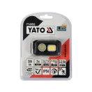 YATO Akumulátorová / batériová LED čelovka 500 lumenov s čidlom pohybu