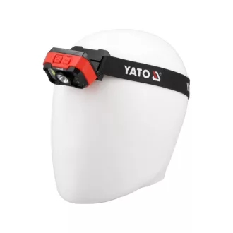 YATO Batériová čelová lampa 1000 lm
