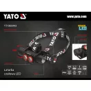 YATO Akumulátorová LED čelovka