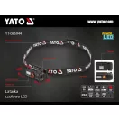 YATO Bezdrôtová LED čelová lampa