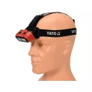 YATO Akumulátorová LED čelová lampa 800 lm s detekciou pohybu