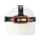 YATO Akumulátorová LED čelová lampa 800 lm s detekciou pohybu