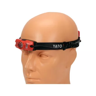 YATO Nabíjateľná LED čelovka 500 lm