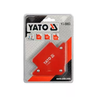   YATO Magnet na držiak obrobku na zváranie 82 x 120 x 13 mm/11,5 kg