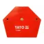 YATO Magnet držiaka zváracieho obrobku 111 x 136 x 24 mm/34 kg