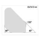 YATO Mini sada držiakov obrobkov na zváranie 4 diely 4,5 kg 45° 90° 135°
