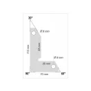 YATO Zvárací magnet držiak obrobku 30-60-90°/32 kg (2 ks)