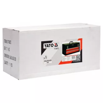 YATO Toolbox kovový 2 zásuvky