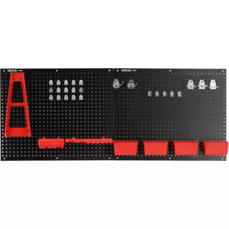 YATO Nástenný organizér sada 34 dielov