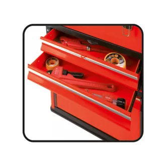 YATO Toolbox kovový (2 zásuvky) 500 x 250 x 18 mm