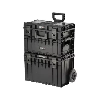   YATO Systém boxu na náradie na kolieskach 3 diely 585 x 425 x 810 mm