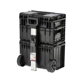   YATO Systém boxu na náradie na kolieskach 3 diely 585 x 425 x 810 mm