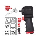 YATO Pneumatický rázový unášač 1/2" 678 Nm