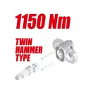 YATO Pneumatický rázový unášač 1/2" 1150 Nm