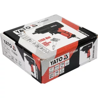YATO Pneumatický rázový unášač 1/2" 1700 Nm
