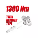 YATO Pneumatický rázový unášač 3/4" 1300 Nm